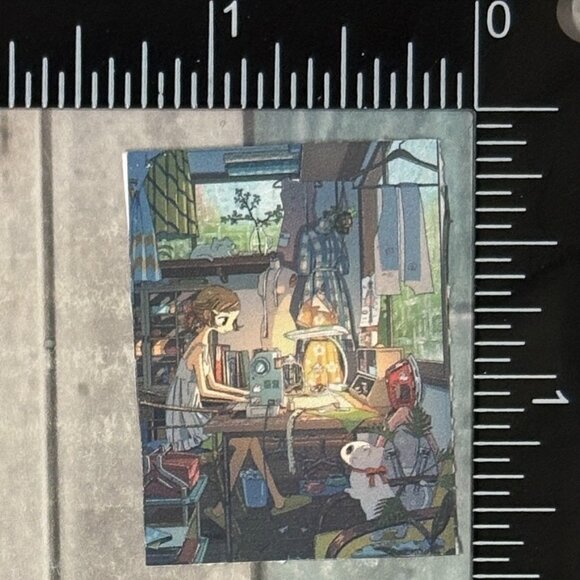 🌀10/$10🌀 Enchanted Fairy Tale Cottage Reusable Sticker Decal - Picture 1 of 1